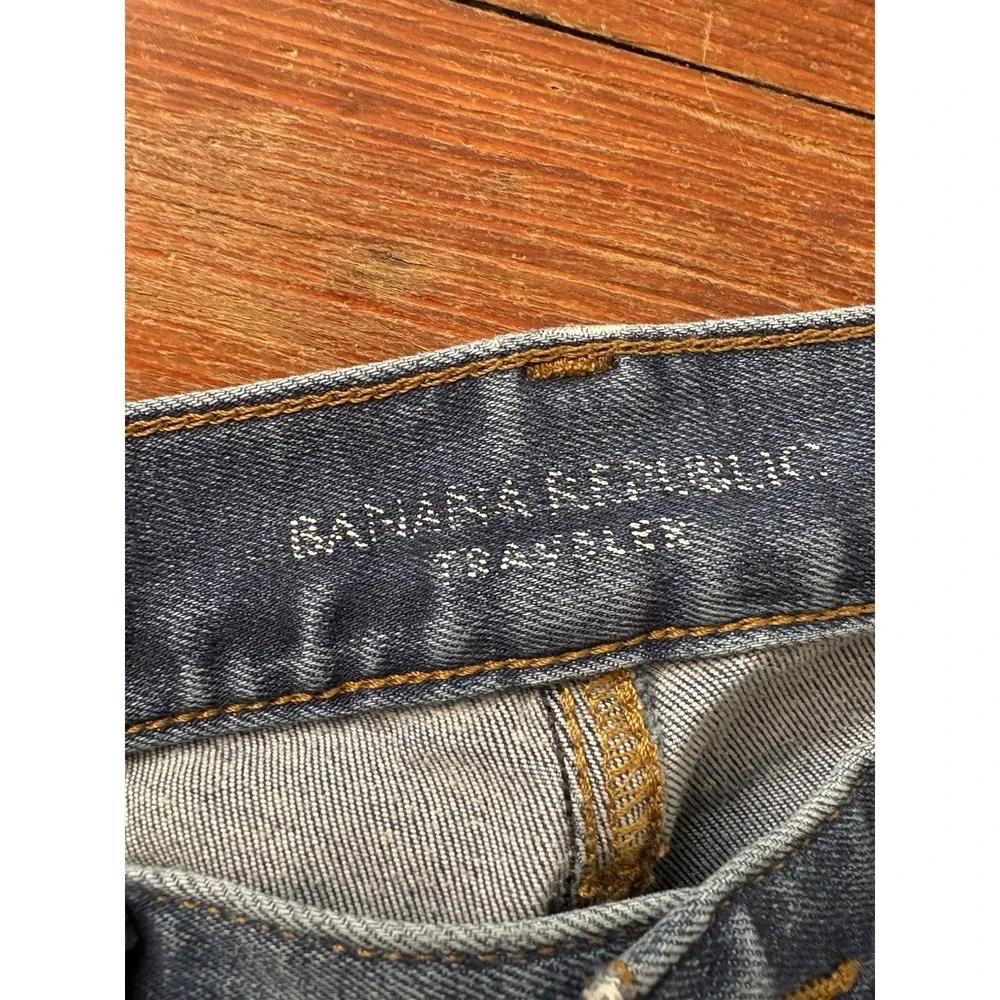 Banana Republic 31x32 Mens The Traveler Slim Fit Dark Wash‎ Indigo Jeans